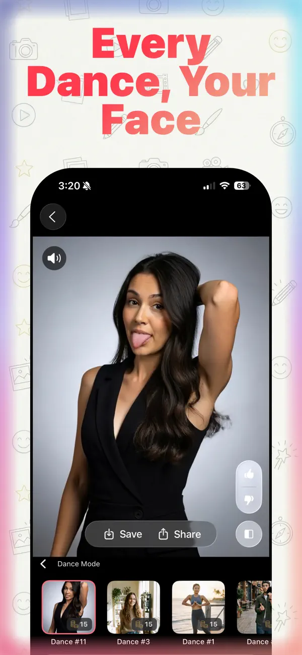 AI video dance transformation